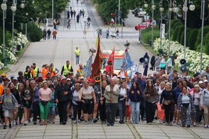 Wejście Pieszej Pielgrzymki Kalwaryjsko-Lanckorońskiej 11-07-2025